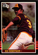 1985 Donruss Ed Whitson