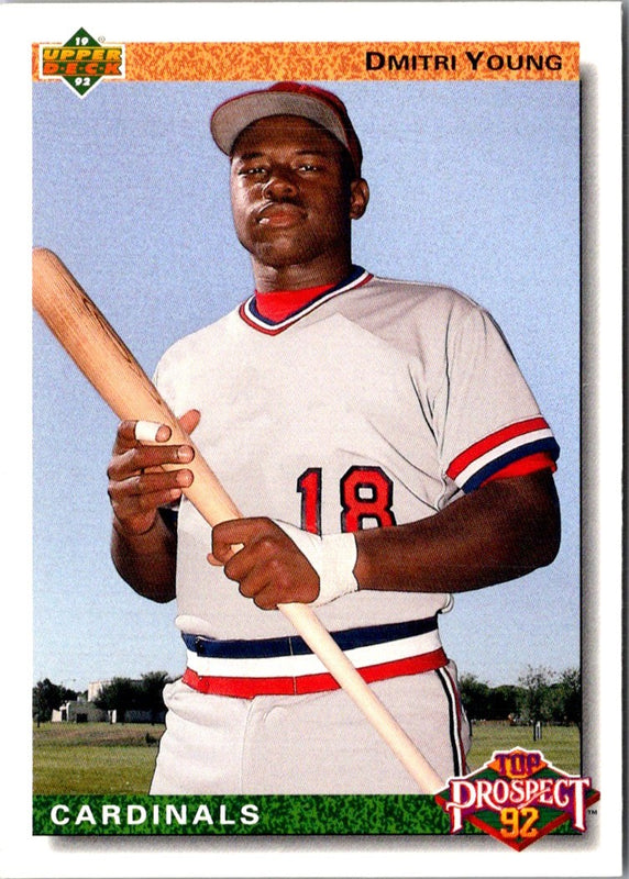 1991 Upper Deck Final Edition Dmitri Young #7F