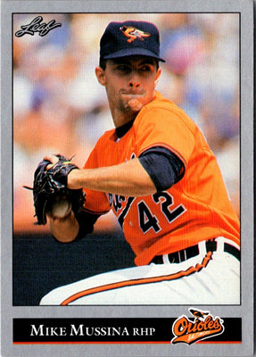 1992 Leaf Mike Mussina #13