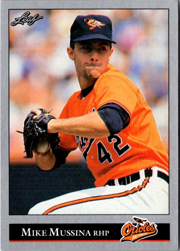 1992 Leaf Mike Mussina #13