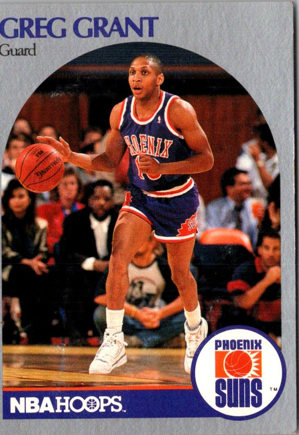 1990 Hoops Greg Grant #235 Rookie