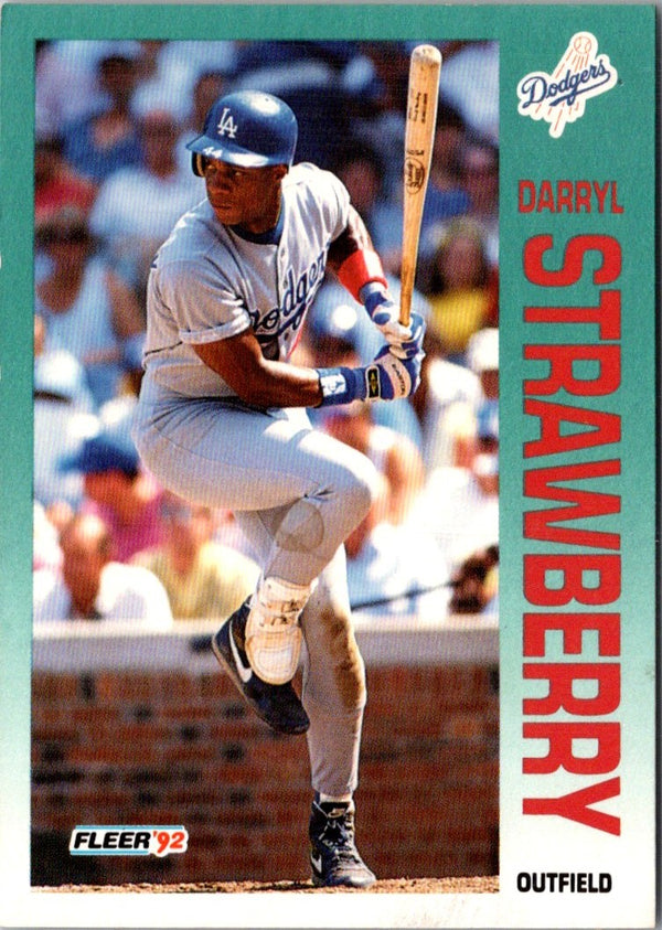 1992 Fleer Darryl Strawberry #471