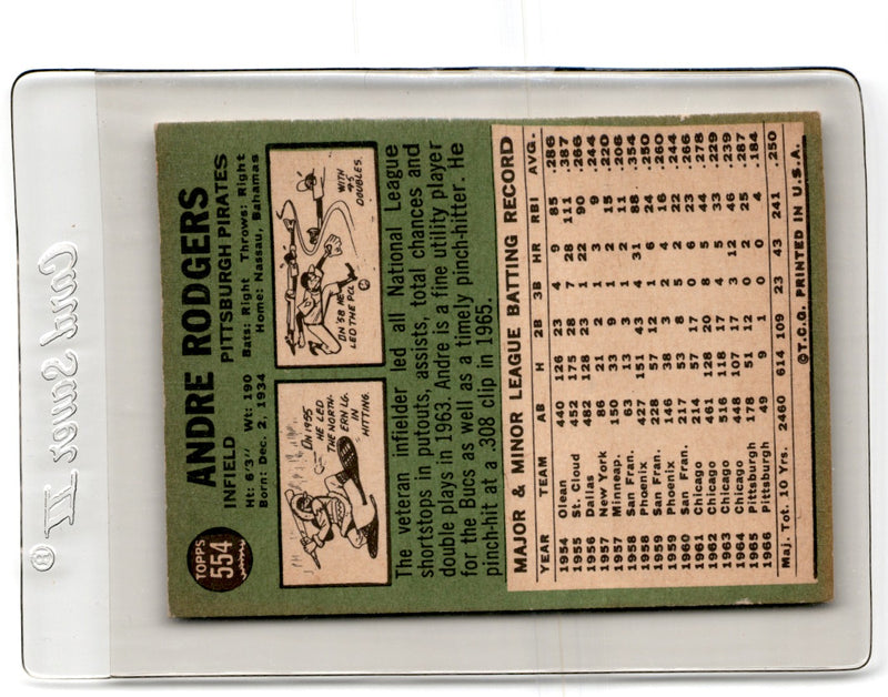 1967 Topps Andre Rodgers