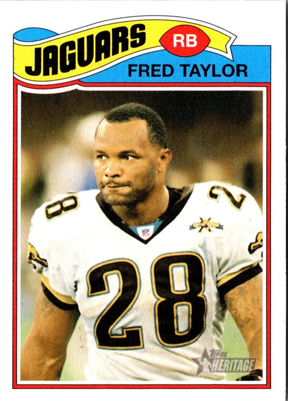 2005 Topps Heritage Fred Taylor #173