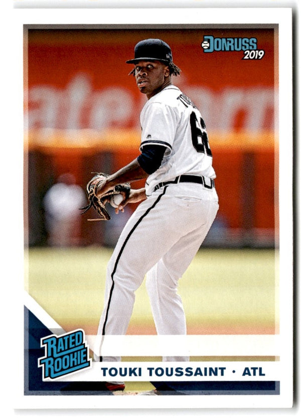 2019 Donruss Touki Toussaint #50 Rookie