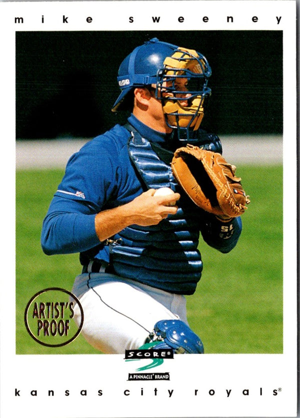 1997 Score Artist's Proofs White Border Mike Sweeney #262
