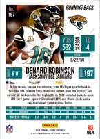 2015 Score Scorecard Denard Robinson #167