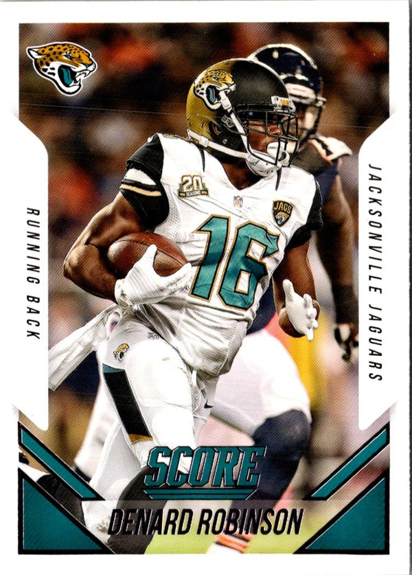 2015 Score Scorecard Denard Robinson #167