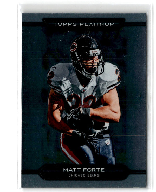 2010 Topps Platinum Matt Forte #153
