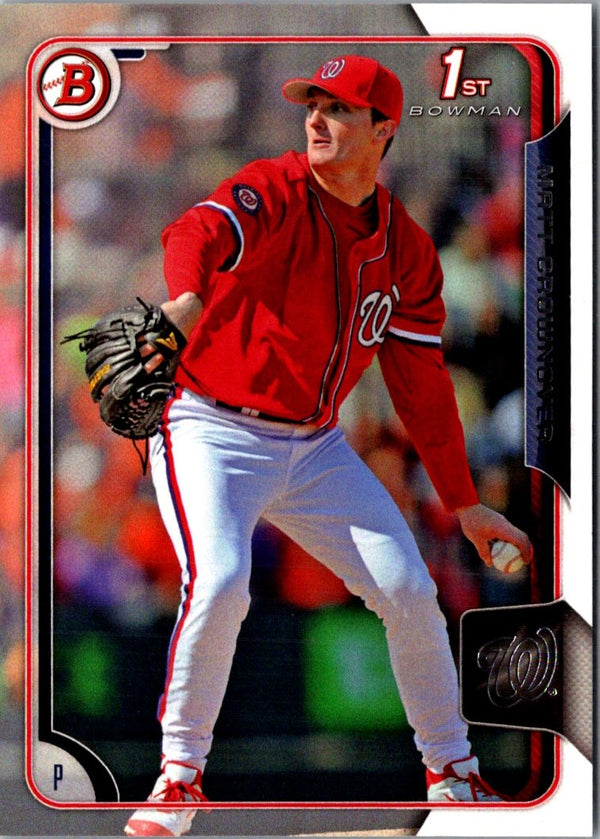 2015 Bowman Draft Picks & Prospects Matt Crownover #183