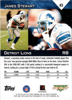 2001 Topps Debut James Stewart #83