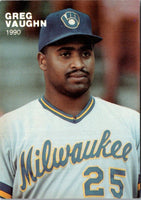 1990 Blue Sox Superstars & Rookies Superset (unlicensed) Greg Vaughn #14