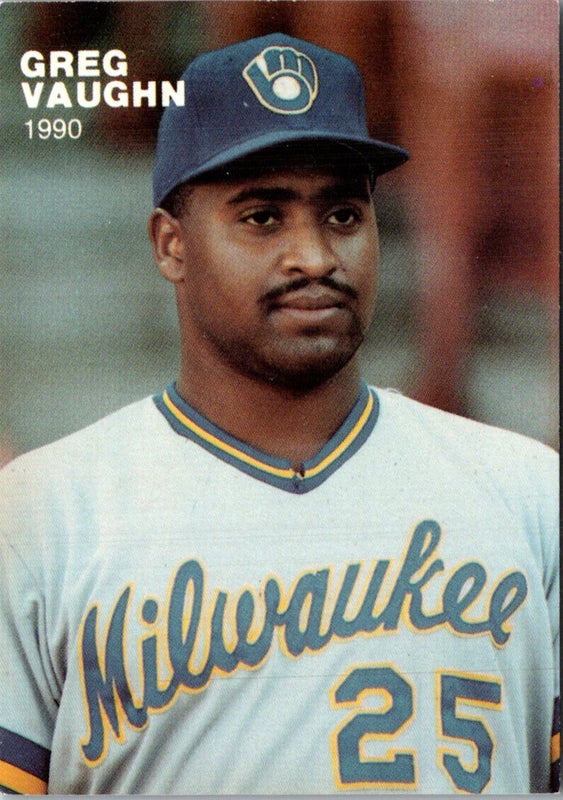 1990 Blue Sox Superstars & Rookies Superset (unlicensed) Greg Vaughn #14