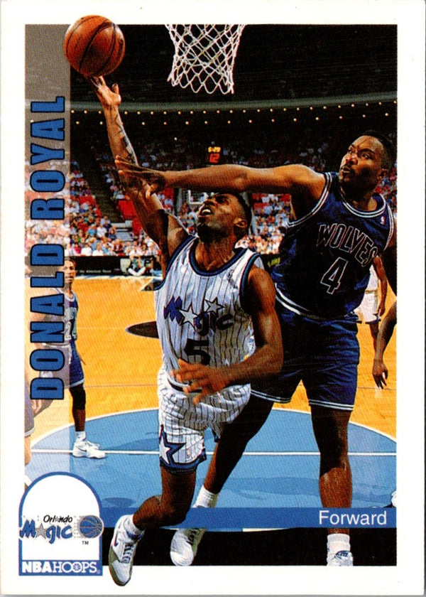 1992 Hoops Donald Royal #443