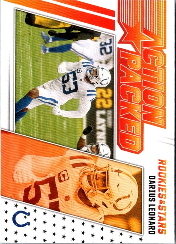 2021 Panini Rookies & Stars Action Packed Darius Leonard #AP-2