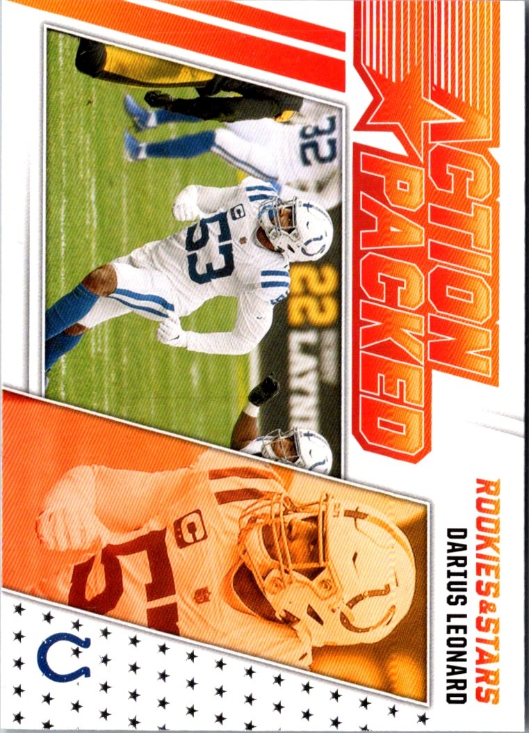 2021 Panini Rookies & Stars Action Packed Darius Leonard