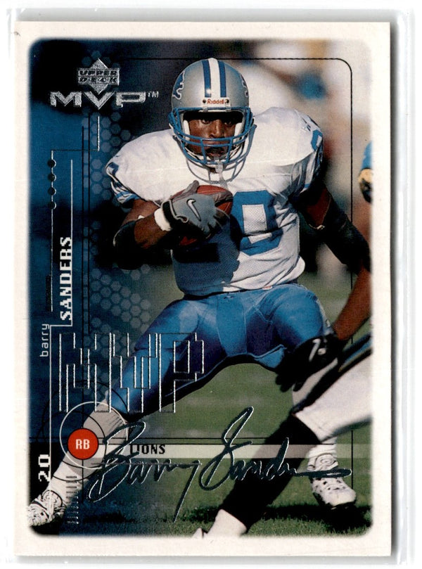 1999 Upper Deck MVP Barry Sanders #65