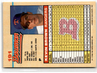 1992 Bowman Kevin Brown #191