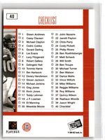 2004 Press Pass SE First Down Gold Eli Manning #40