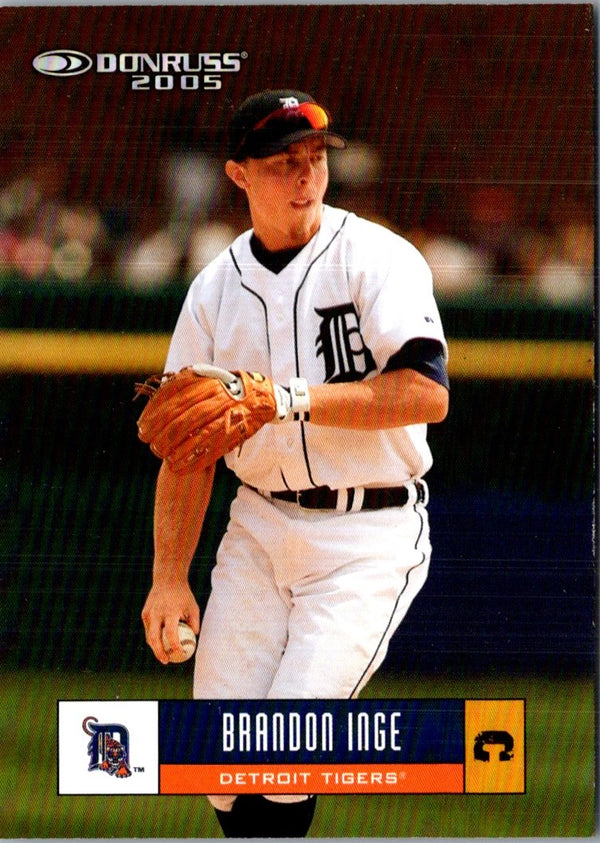 2005 Donruss Brandon Inge #178