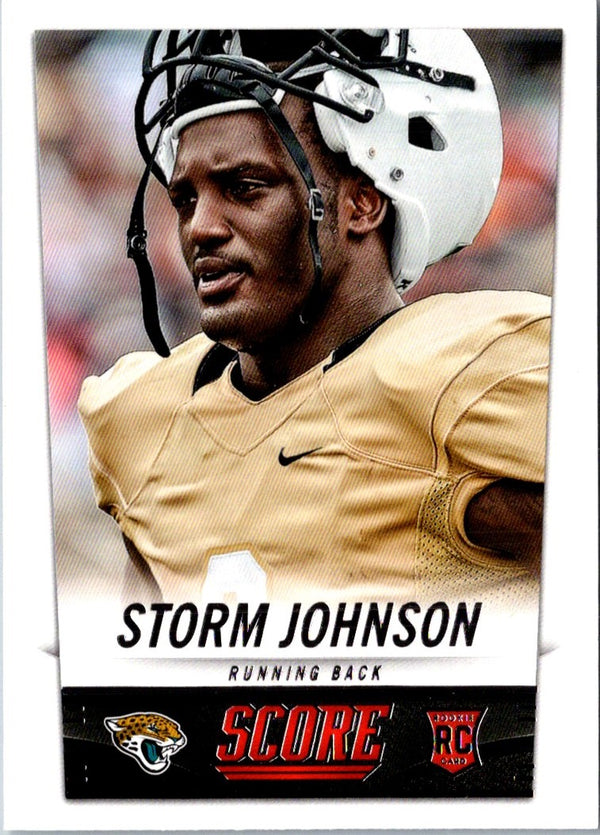 2014 Score Storm Johnson #423 Rookie