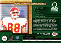 1998 Pacific Tony Gonzalez #206