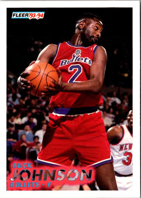 1993 Fleer Buck Johnson #218