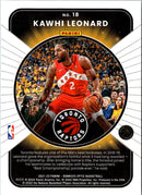 2022 Donruss Optic Elite Dominators Kawhi Leonard