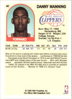 1989 Hoops Danny Manning #40 Rookie