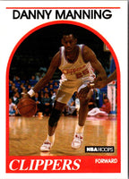 1989 Hoops Danny Manning #40 Rookie
