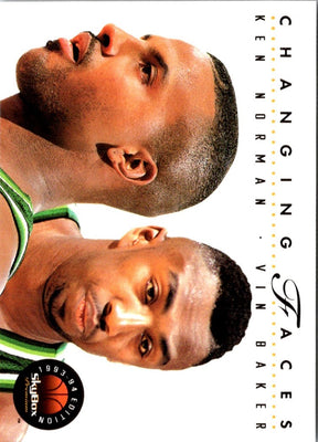 1993 SkyBox Ken Norman/Vin Baker #306
