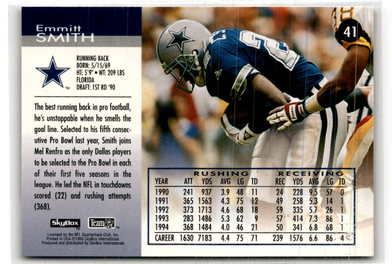 1995 SkyBox Impact Emmitt Smith