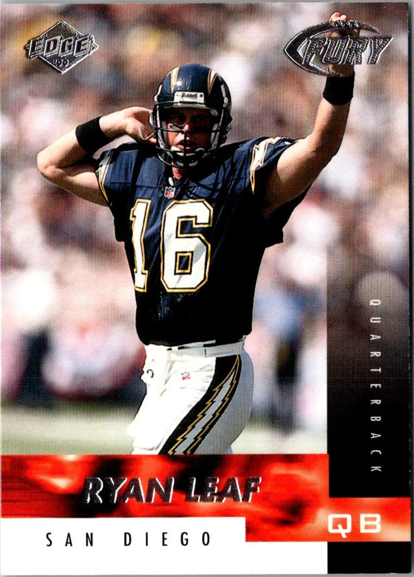 1999 Collector's Edge Fury Ryan Leaf #84