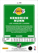 2021 Donruss Kendrick Nunn