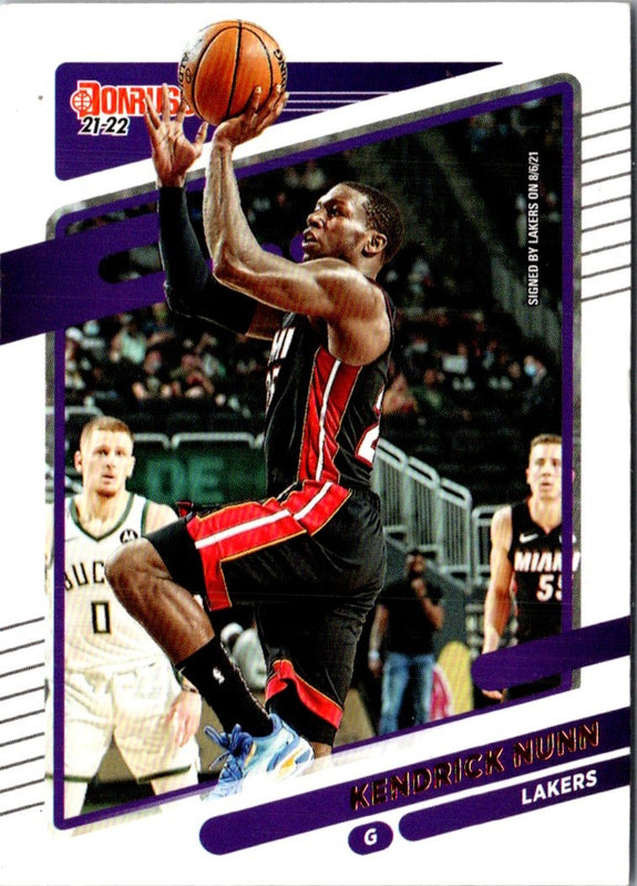 2021 Donruss Kendrick Nunn #84