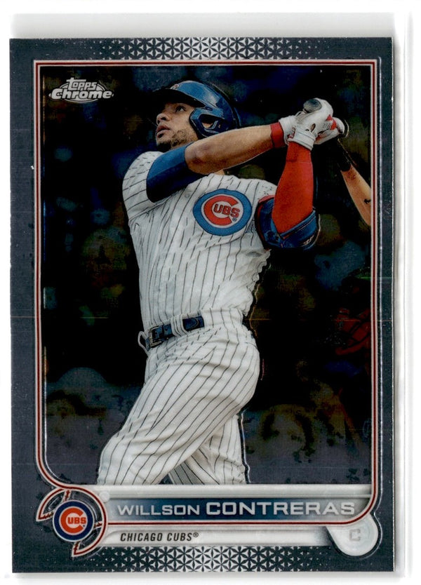 2022 Topps Chrome Willson Contreras #136