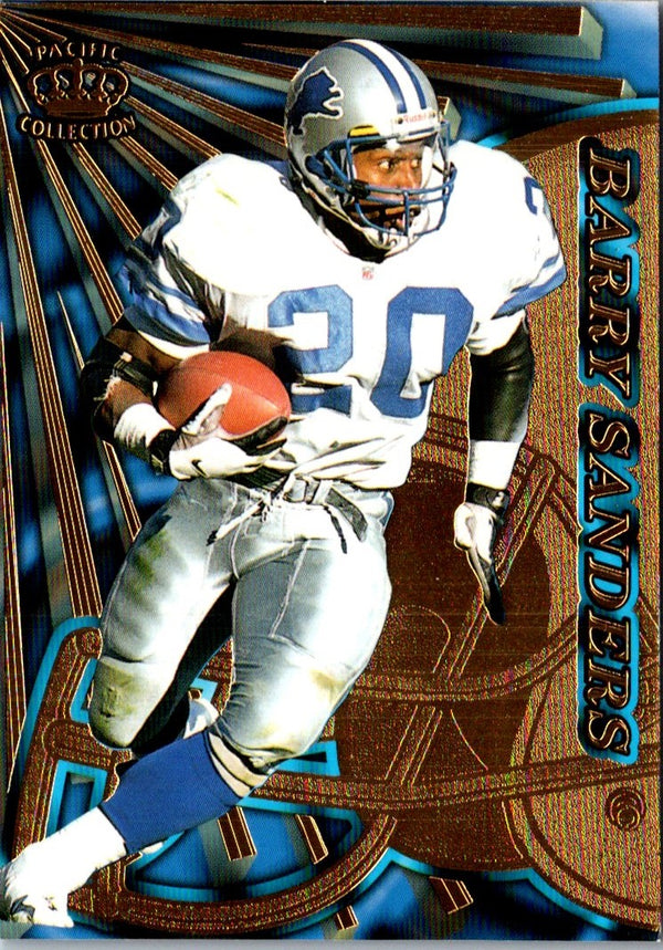 1997 Pacific Dynagon Prism Copper Barry Sanders #50