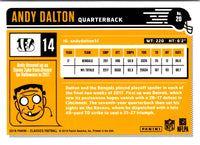 2018 Panini Classics Andy Dalton #20