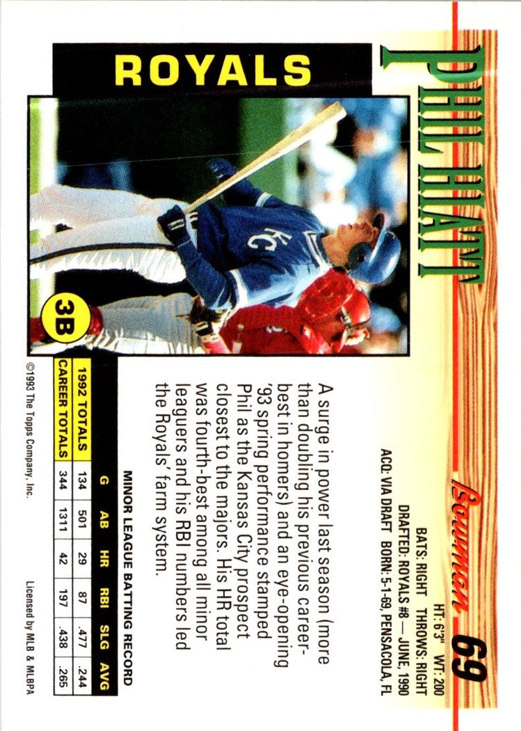 1993 Bowman Phil Hiatt