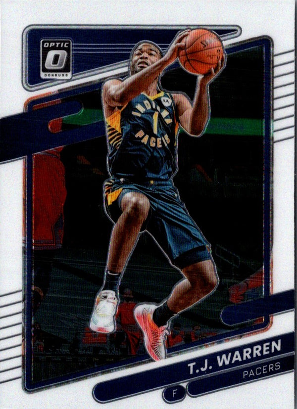 2021 Donruss Optic Blue T.J. Warren #44