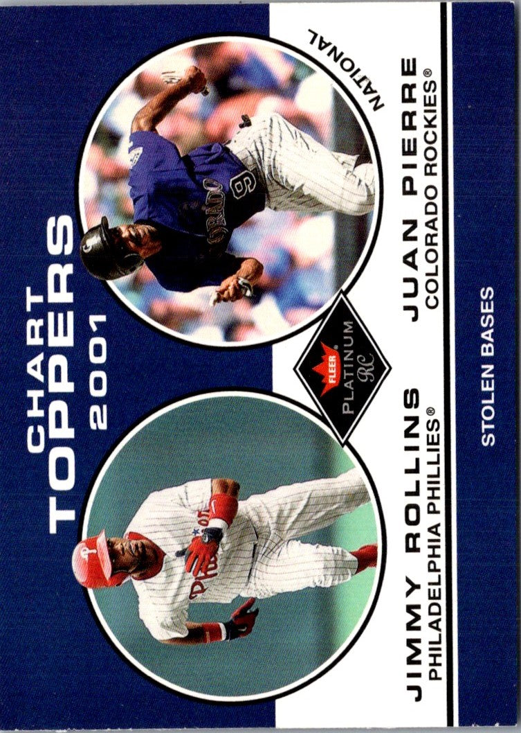 2001 Fleer Platinum Jimmy Rollins/Juan Pierre