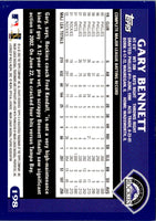 2003 Topps Home Team Advantage Gary Bennett #198