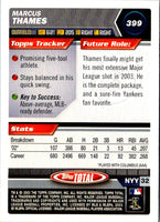 2003 Topps Total Silver Marcus Thames #399