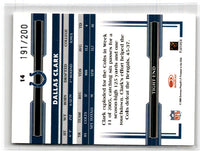 2006 Donruss Threads Retail Blue Dallas Clark #14 191/200