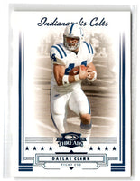 2006 Donruss Threads Retail Blue Dallas Clark #14 191/200