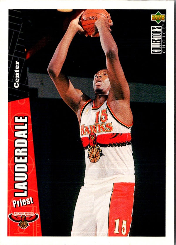 1996 Collector's Choice Priest Lauderdale #204 Rookie