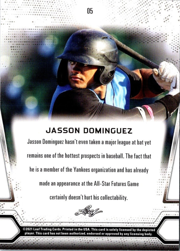 2021 Leaf Jasson Dominguez