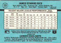 1988 Donruss Boston Red Sox Team Collection Jim Rice #399