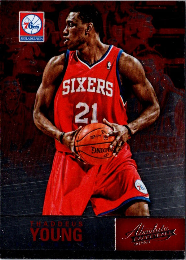 2012 Panini Absolute Thaddeus Young #94