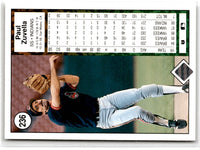 1989 Upper Deck Paul Zuvella #236